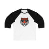 Tiger head 3\4 Sleeve Baseball Tee